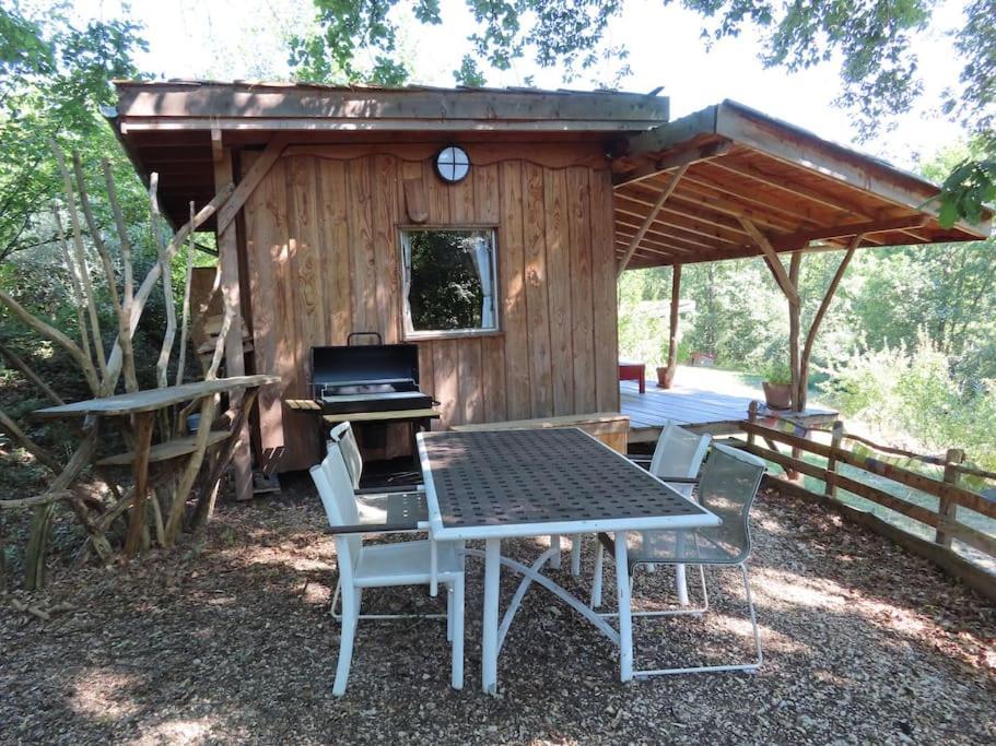 Cosy Cabane Montbrun-Bocage Exteriör bild